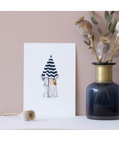 Carte postale Les petits secrets Carte postale Les petits secrets