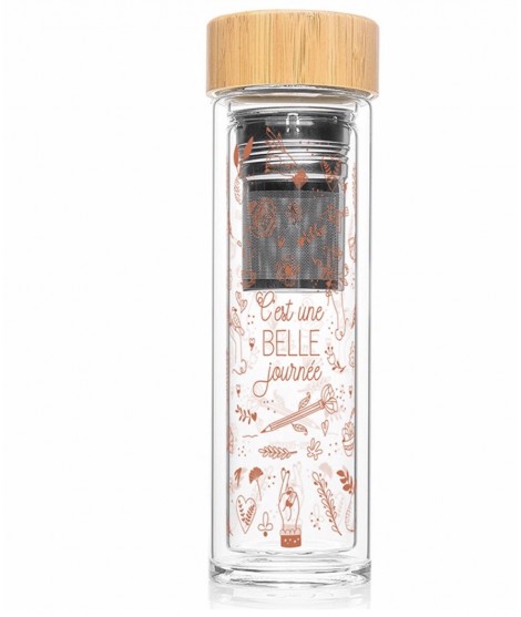 Bouteille infuseur - C'est une belle journée Bouteille infuseur - C'est une belle journée